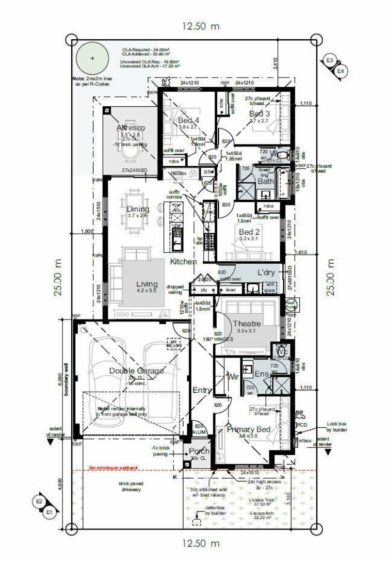 Lot 308 Floor Plan ABNW