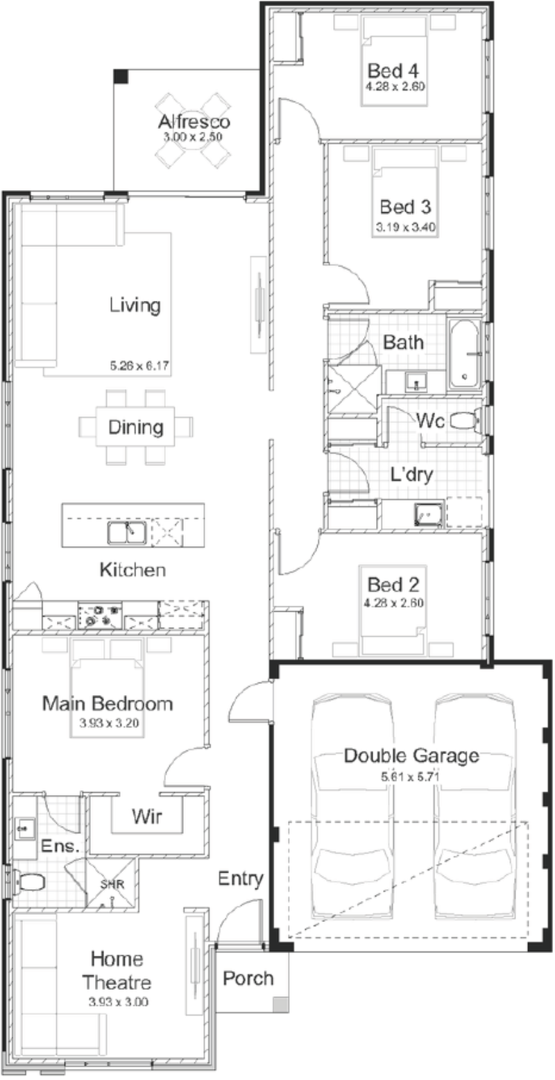 Lot 214 Floor Plan